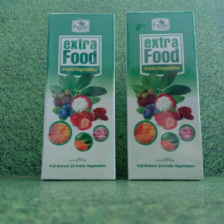 

EXTRA FOOD FRUITS VEGETABLE 250GR