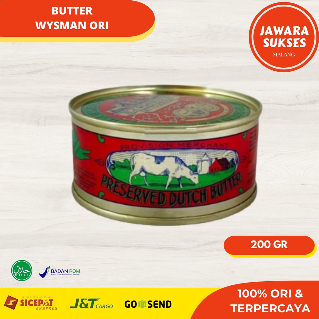 

Wysman Butter 200gr / Mentega Wijsman Dutch Butter Asli