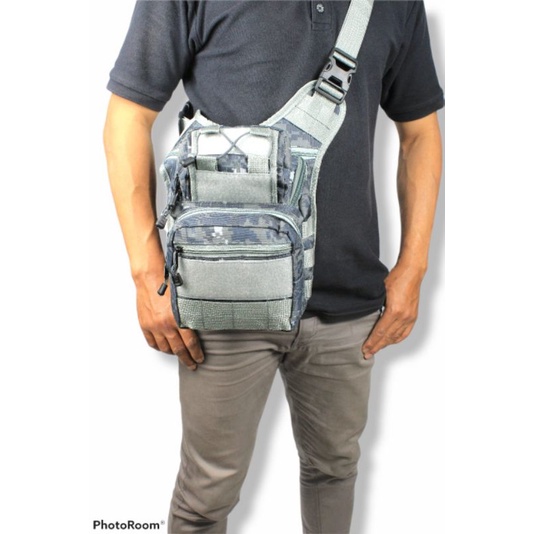 TAS SELEMPANG ARMY / TAS ADVENTURE / TAS OUTDOOR / SLEMPANG TACTICAL ARMY / TAS SELEMPANG LORENG