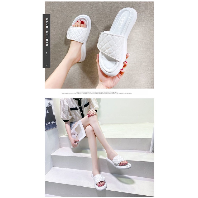 SANDAL SLIP FASHION WANITA DULCE A53