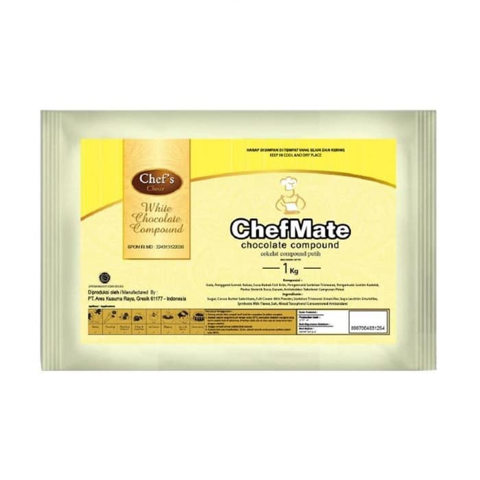 

Chocolate Chefmate Compound 1 Kg [Instant Surabaya] - Arvian