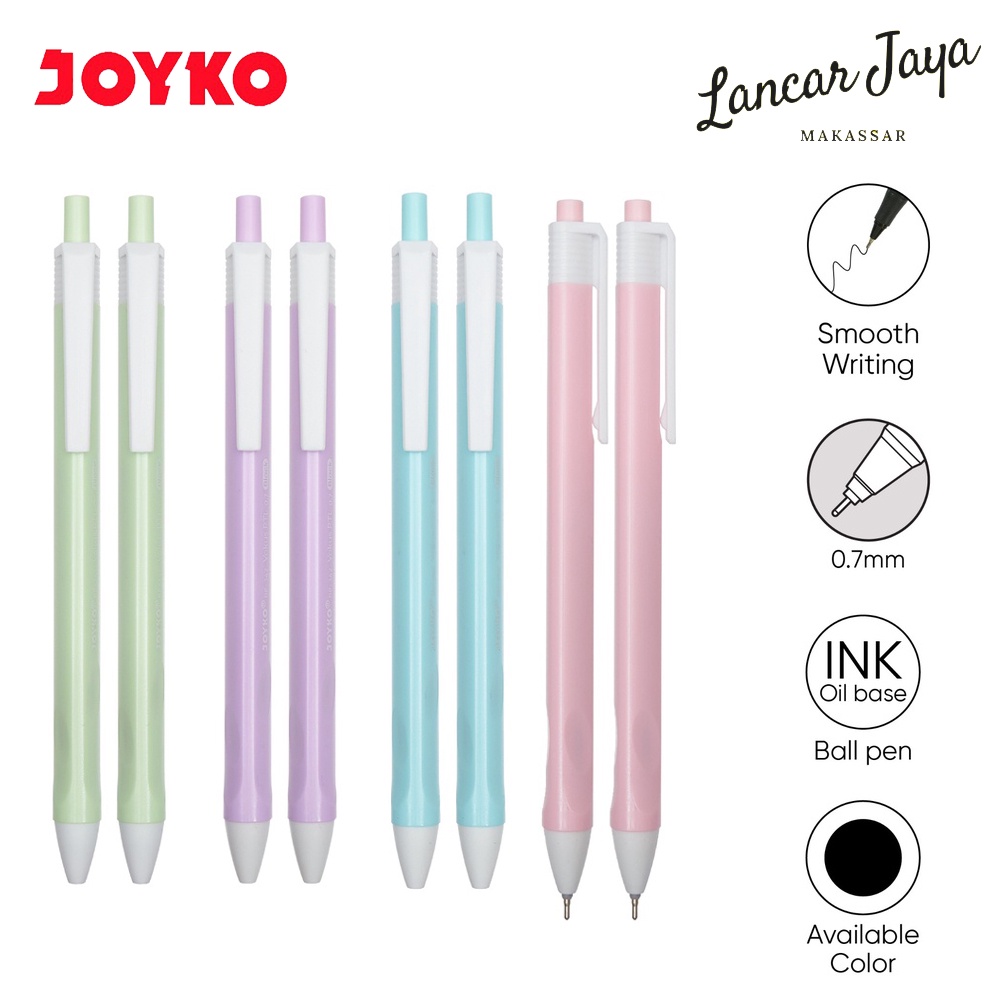 

[ 1 PCS ] Ball Pen Pulpen Pena Joyko BP-342 Vokus 0.7 mm