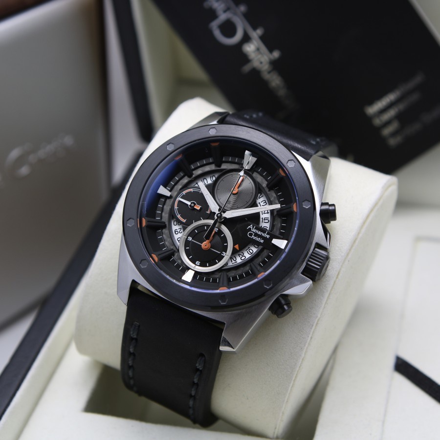 JAM AC ORIGINAL Ac JAM TANGAN PRIA ROSEGOLD BLACK JAM LAKI LAKI