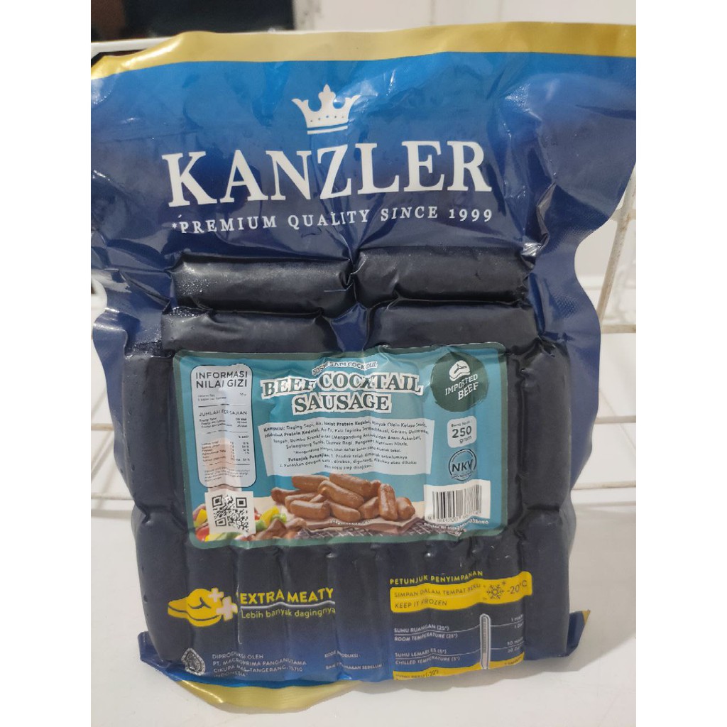 

Kanzler Sosis Cocktail Sausage / Sosis Mini 250gr