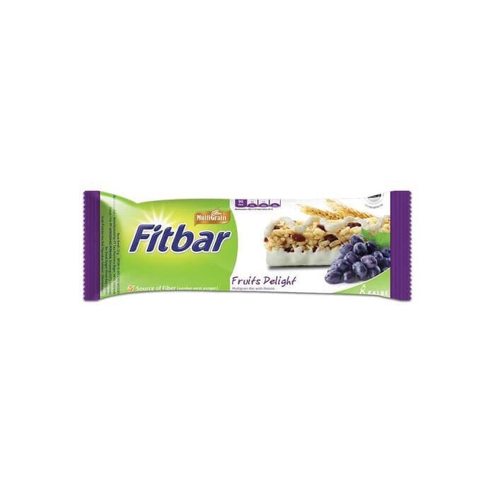 

Fitbar Fruit Delight Multigrain Bar 22gr