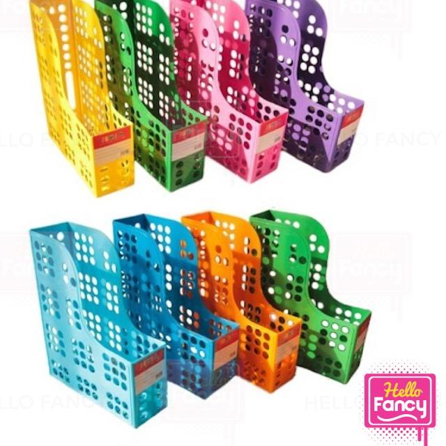 

♪ Box File Plastik / Magazine Tray / Tempat Dokumen / Stand Box BOXDT001 - Merah ♜