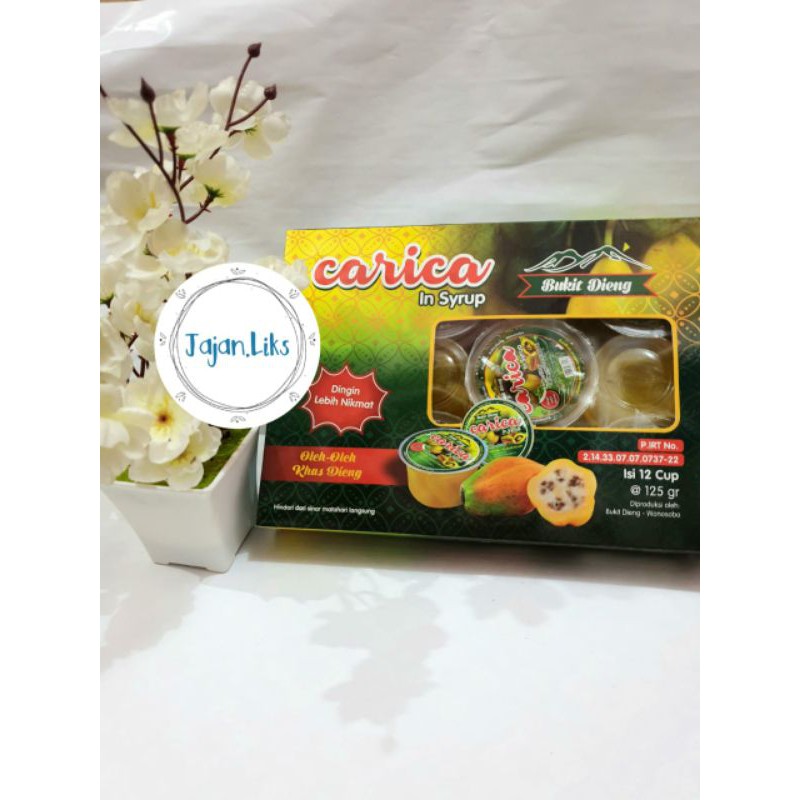 Carica khas dieng - manisan carica