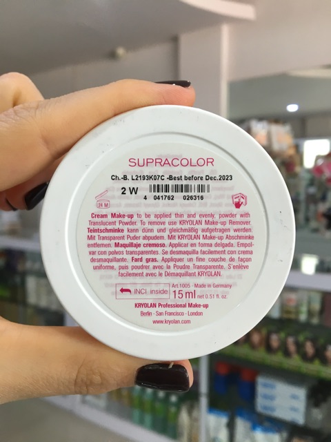 Kryolan Supracolor 15ml Kode 2W