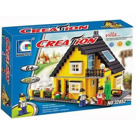 Mainan Wange Creation Villa 458 PCS Seri 32052 (NB4239)