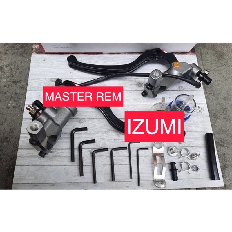 Master rem izumi assy semua motor harga sepasang kiri kanan