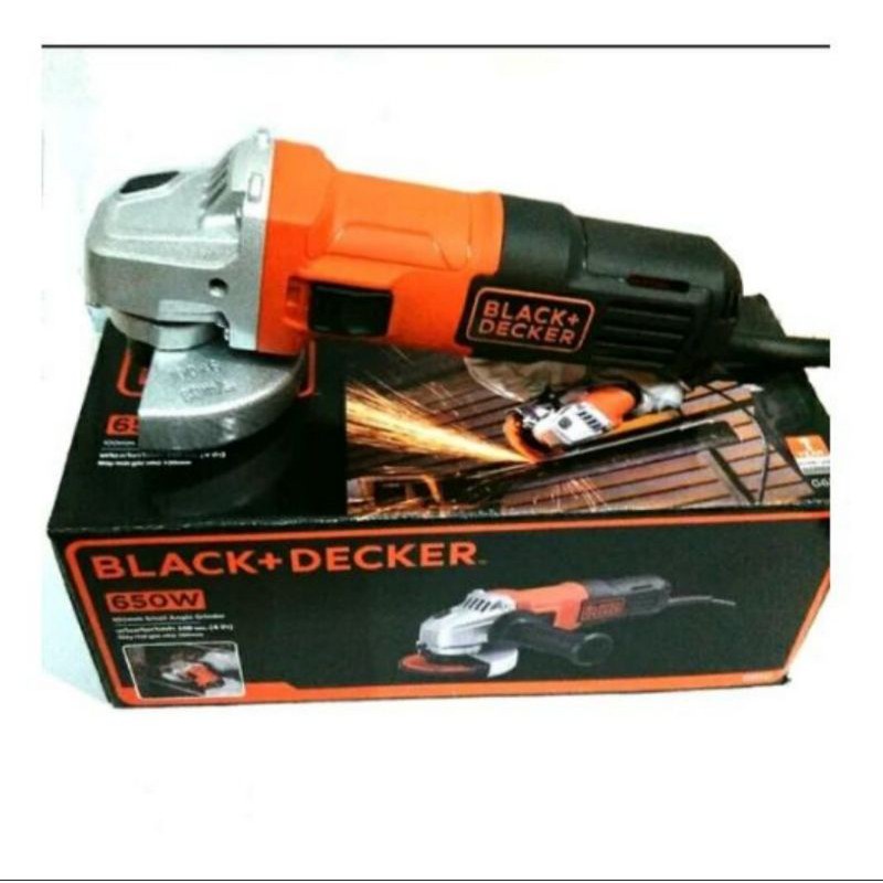 Mesin Gerinda Tangan 4" Black Decker G650 (650W)