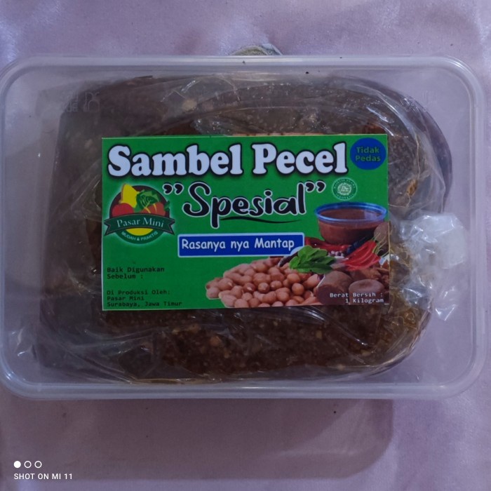 

- BARU Sambel Bumbu Pecel 1 KG - 1 kilo, Tidak Pedas