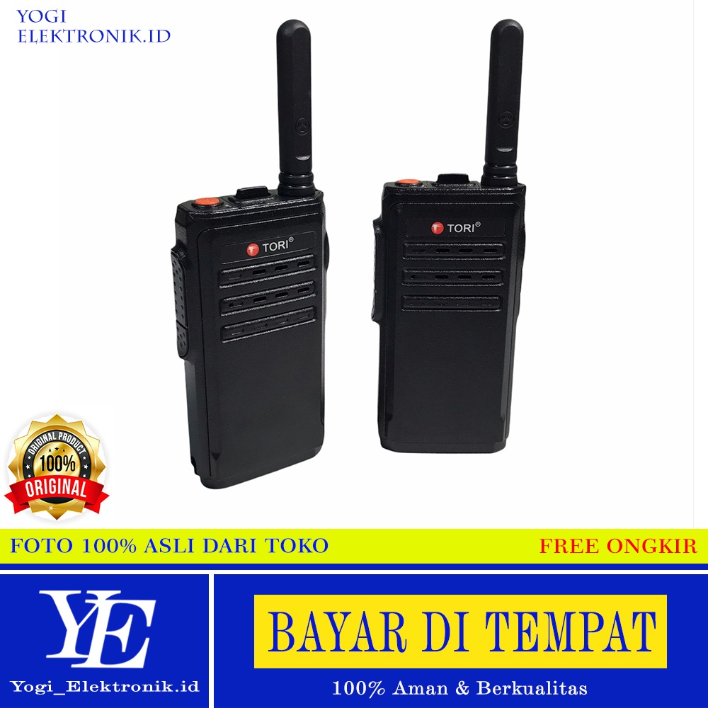 HT TORI Two Way Radio TH 200 mini walkie talkie 1 pasang Rp12