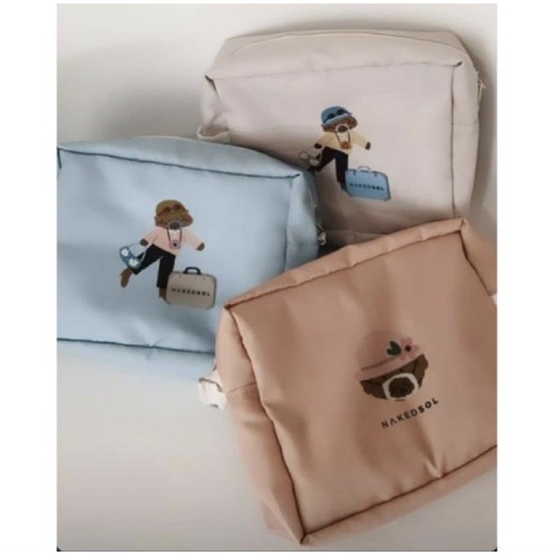 Nakedsol x Kellysandco Pouch Limited Edition Jual Satuan