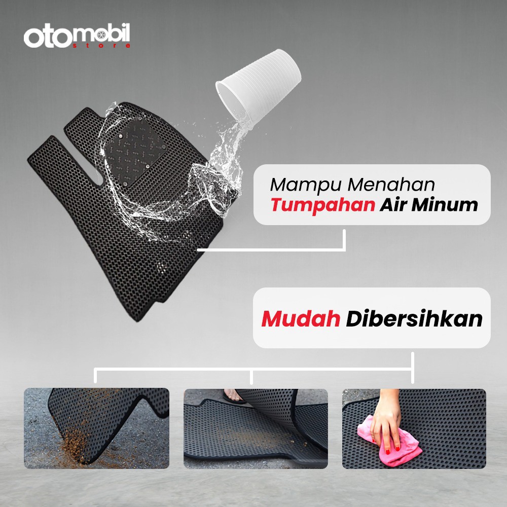 Karpet Mobil Toyota Raize Edition Otomobil Store Double Layer Premium-1