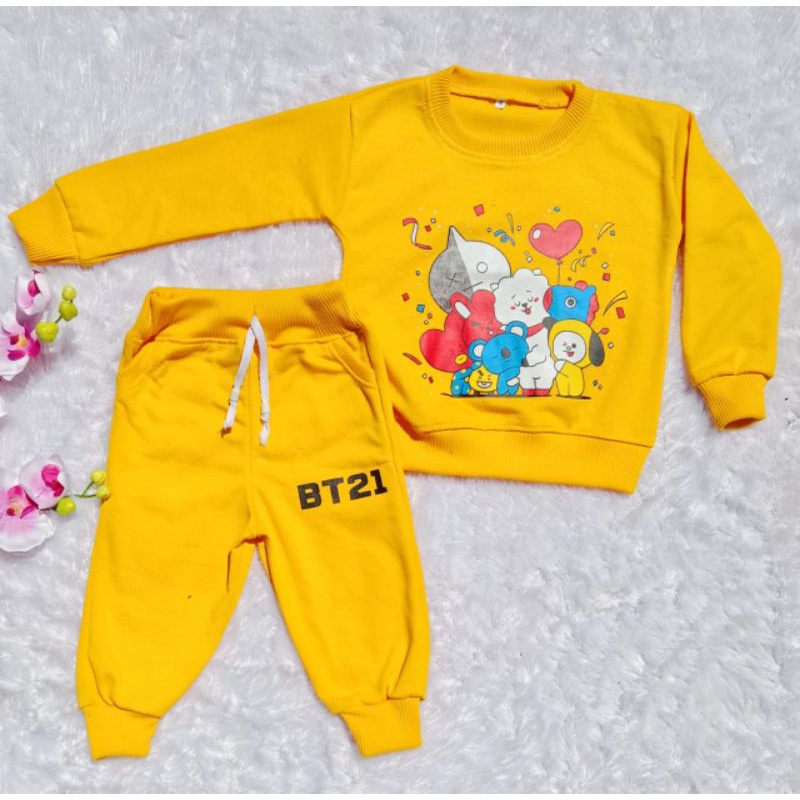 SETELAN SWEATER ANAK PEREMPUAN