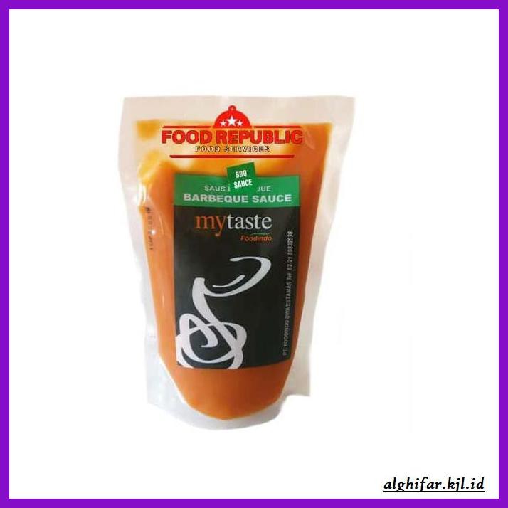 

gnidderdsaus- bbq sauce my taste 500 gr barbeque saus -asliiiiii.