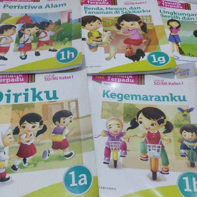 Tematik Terpadu 1A - 1H Bekas