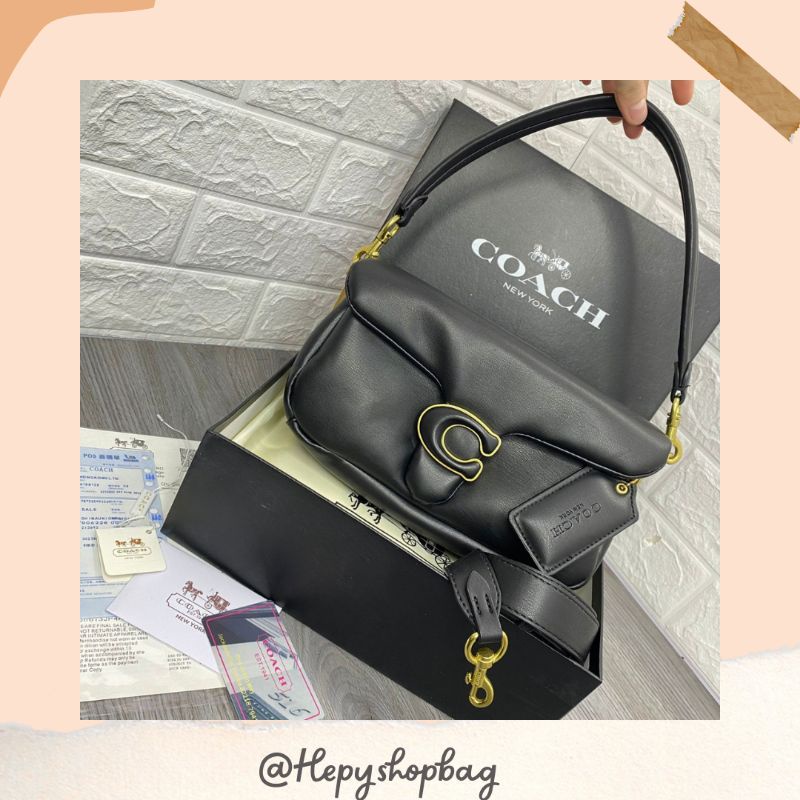 Tas Wanita Selempang Bahu Shoulder Bag Import Branded Co*ach Pillow Tabby Mirror Kualitas 1:1 Lengka