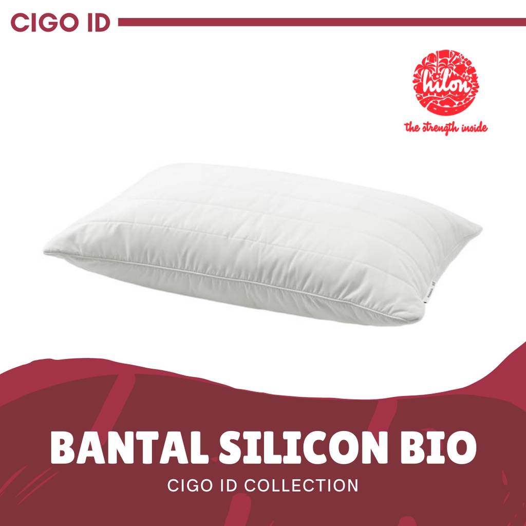 BANTAL GULING BIO ANTI ALERGI FULL SILICON BY HIPPO FAMILY HIGH QUALITY PREMIUM READY STOCK