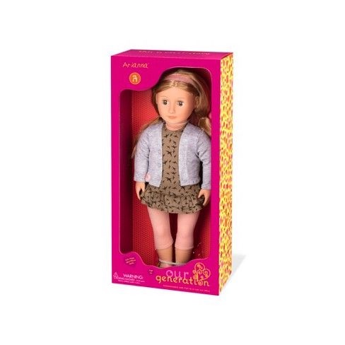 Boneka Our Generation Arianna 18" Fashion Doll original