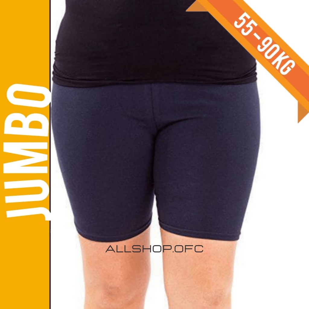 Celana Legging Leging Lejing Pendek Standar Jumbo Super Jumbo