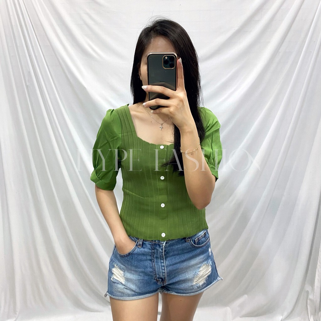 DAILY BLOUSE RACHEL ATASAN IMPORT | LD 80-160cm | TM L843