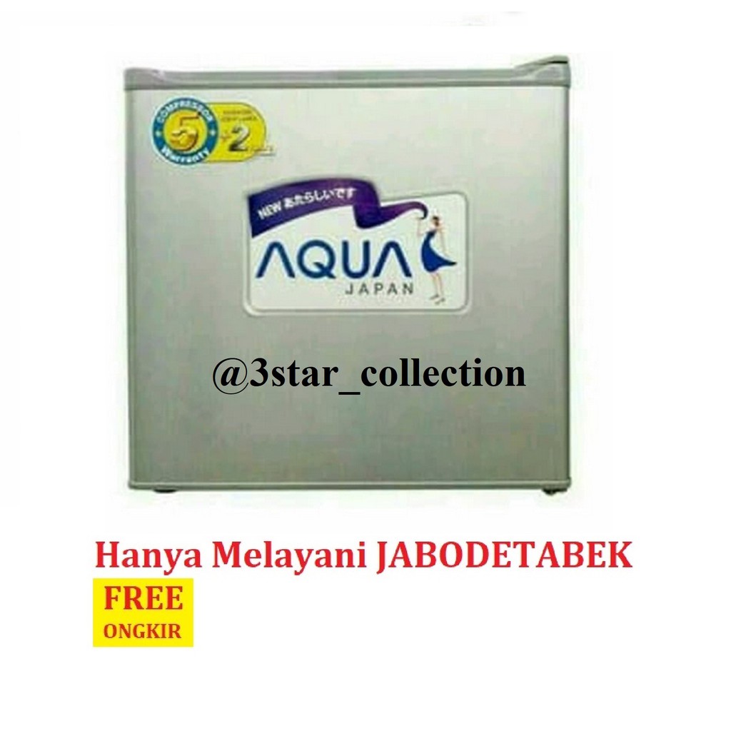 AQUA SANYO JAPAN MINI BAR AQRD50 AQR-50F KULKAS PORTABLE
