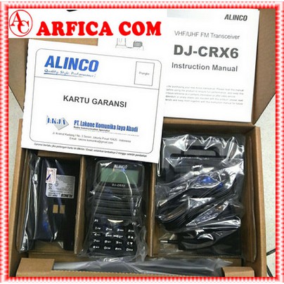 HT ALINCO DJ-CRX6 DUALBAND - ALINCO CRX 6 DUALBAND UHF 350 Mhz