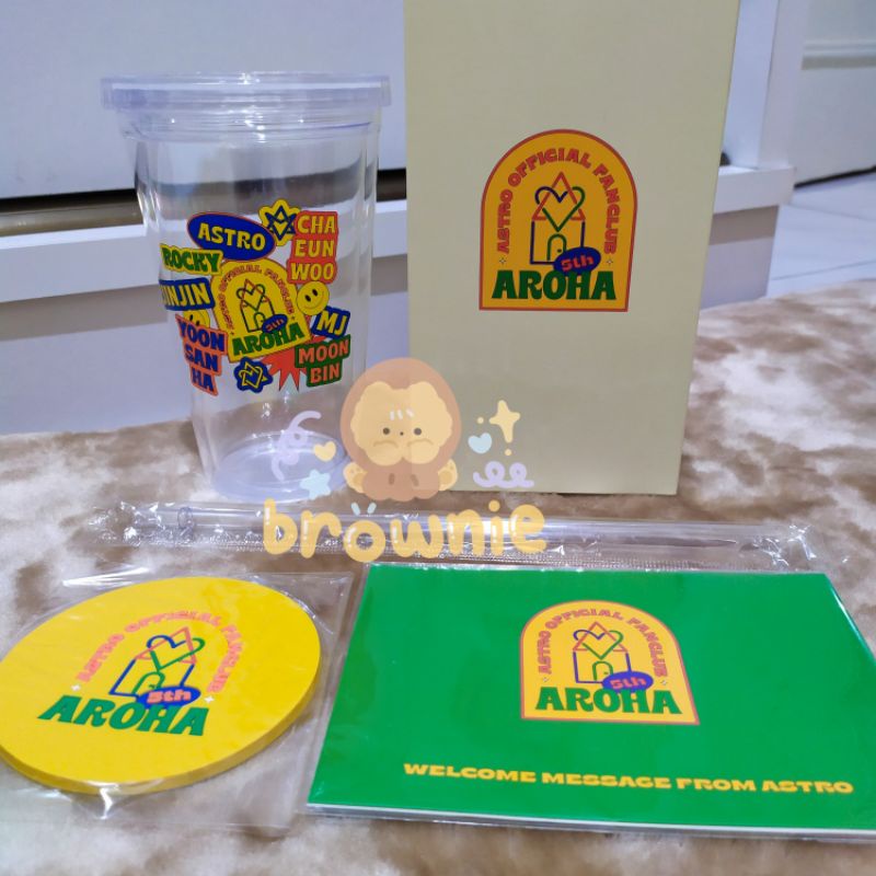 [READY] ASTRO 5TH MEMBERSHIP GEN (TUMBLR, MASK STRAP, SANHA SET)