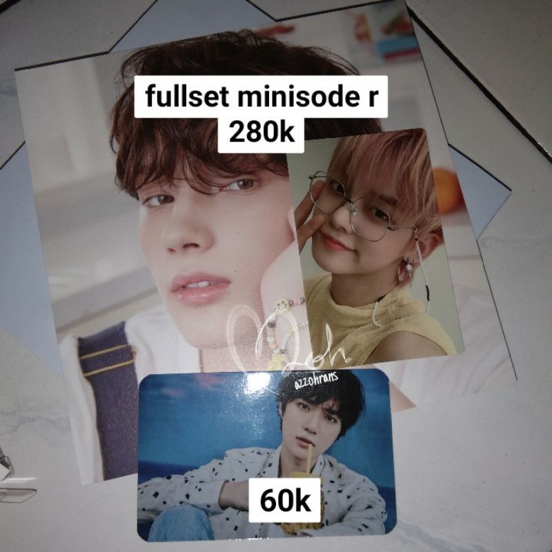 Minisode R album only Yeonjun Hueningkai Beomgyu