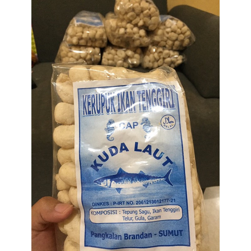 

kerupuk ikan tenggiri cap kuda laut