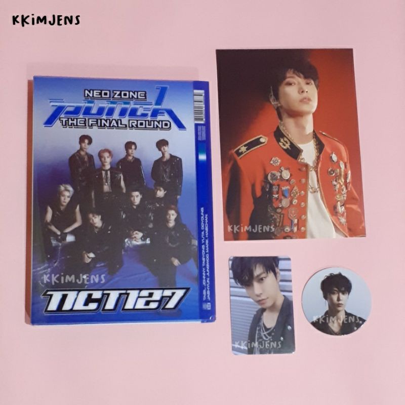 [ fullset unsealed ] nct 127 the final round 2nd player ver. album — doyoung set photocard pc + circ