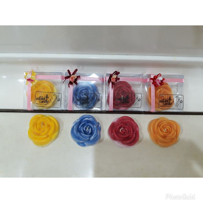 Souvenir Pernikahan Lilin Aromaterapi Murah Floating Candle