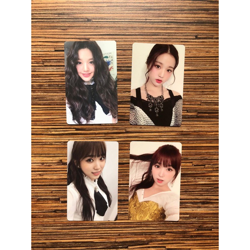IZONE Coloriz Heartiz Bloomiz Oneiric Diary Photocard Wonyoung Nako Sakura Chaewon Hyewon Yuri