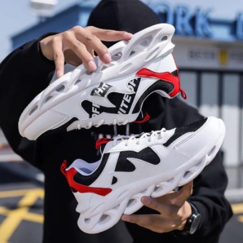 [Original] Aerostreet Hoops X Volt Putih Hitam - Sepatu Sneakers Casual Pria Wanita Aero Street Sepa