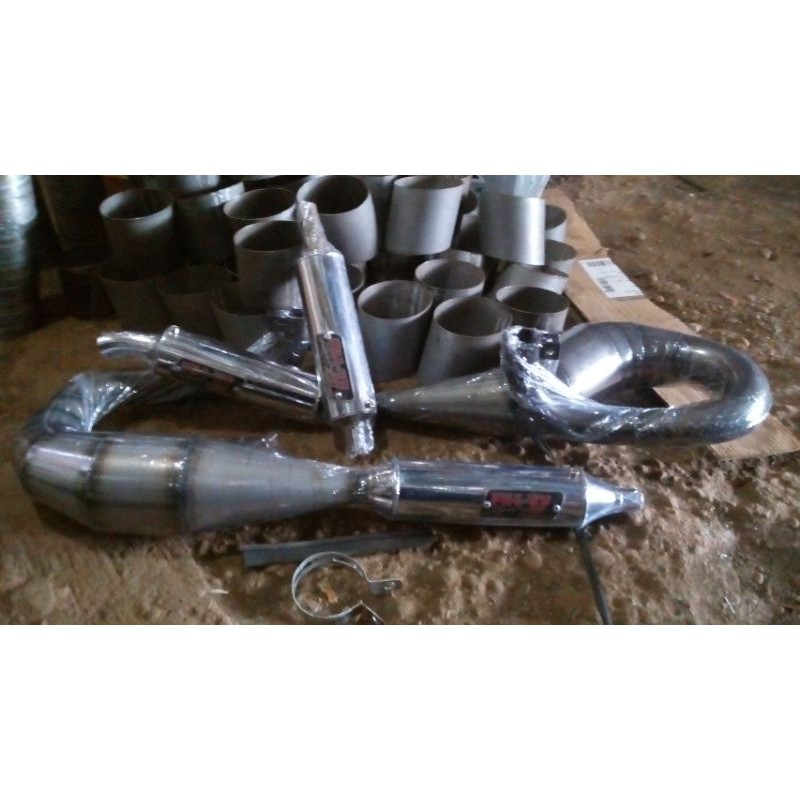 knalpot Racing Vespa super sprint Excel PX kolong kiri Vespa balap