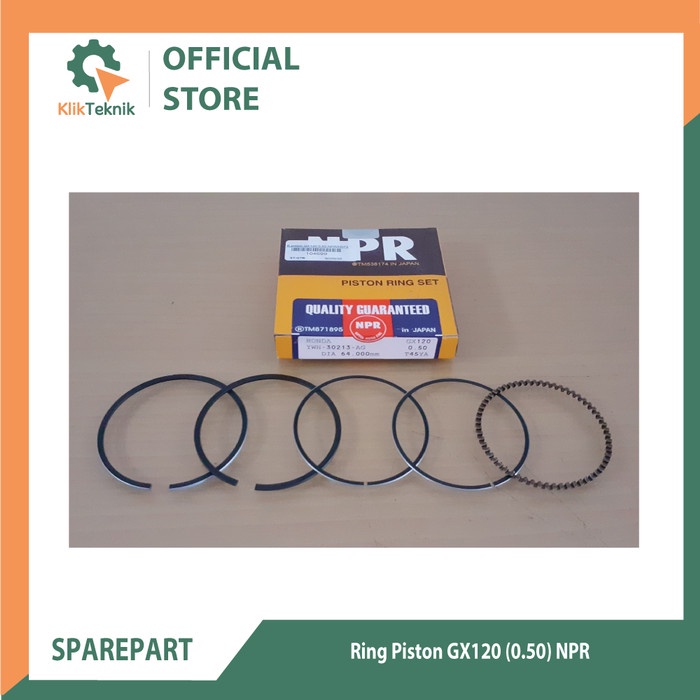 Ring piston GX120 0.50 NPR