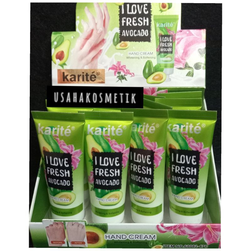 ORIGINAL PEMUTIH BADAN /TANGAN HAND CREAM FRESH PEACH DARI KARITE NO.68082-47B / 68072-47C