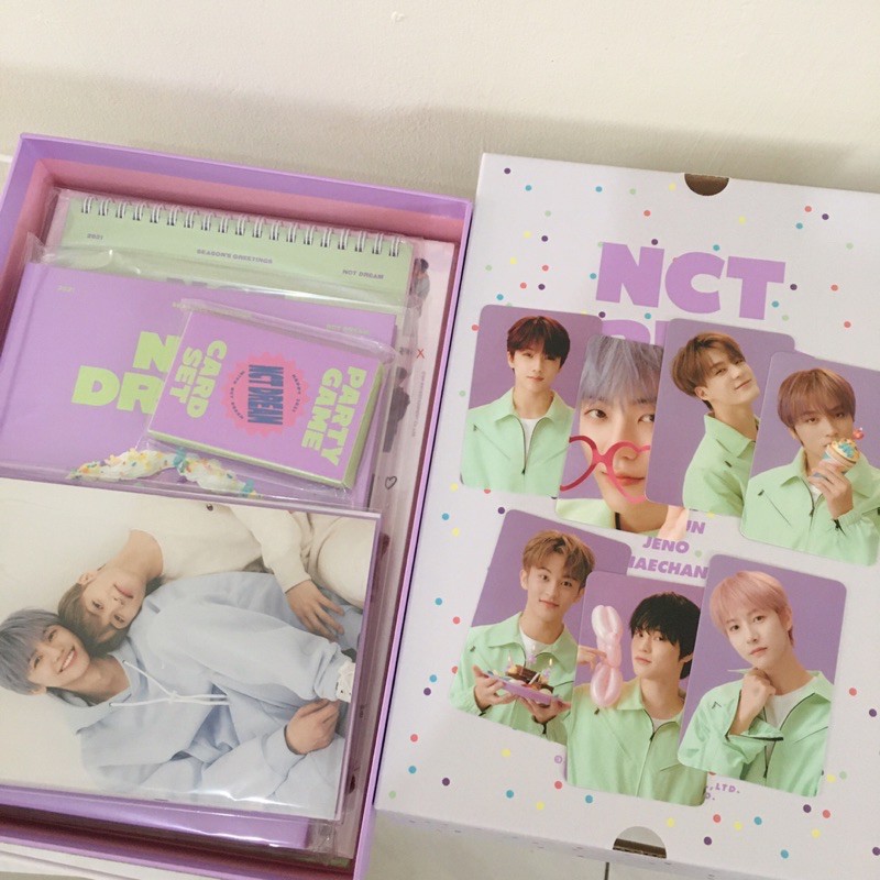 NCT Dream Official 2021 Seasons Greetings + Benefit Photocard Ktown4u
