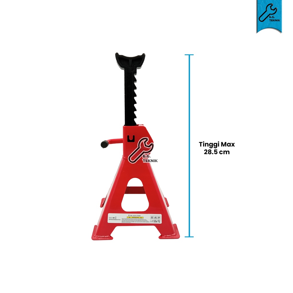 [JACK STAND] Dongkrak Jack Stand 2 / 3 Ton / Tahanan Mobil Berdiri   isi 2PC