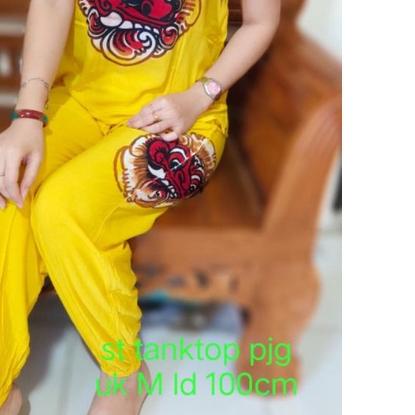 ➢ setelan baju bali barong tank top size M-L-XL-XXL celana panjang ➤
