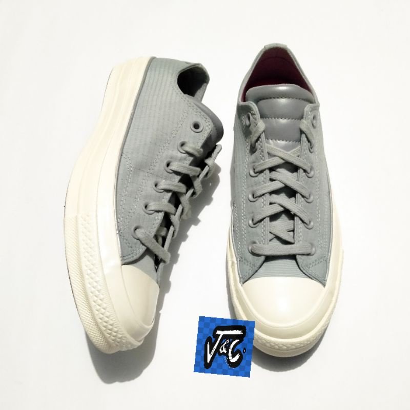 Sepatu Converse Chuck 70 70s Hi-Vis Utility Padded Tongue Ox Ash Stone