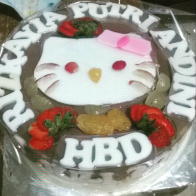 

Puding tart buah