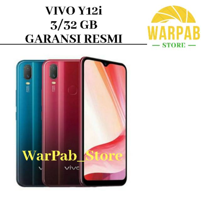 HP VIVO Y12i 3/32 GB - VIVO Y12 i RAM 3GB ROM 32GB GARANSI RESMI VIVO Y 12 i 1 TAHUN