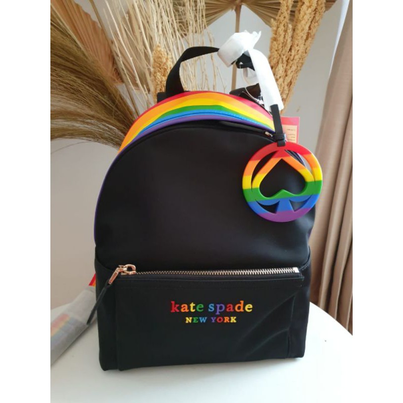 Kate spade backpack rainbow original