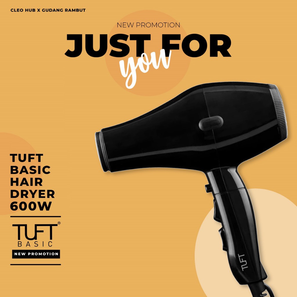TUFT BASIC Hair Dryer 600w 8701 / Hair Dryer 600W