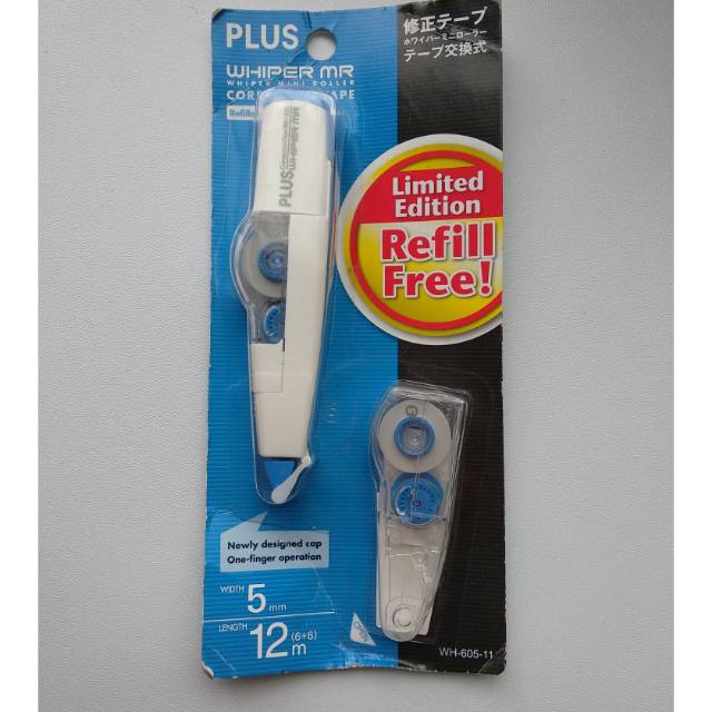 

whiper plus tipe x / correction tape