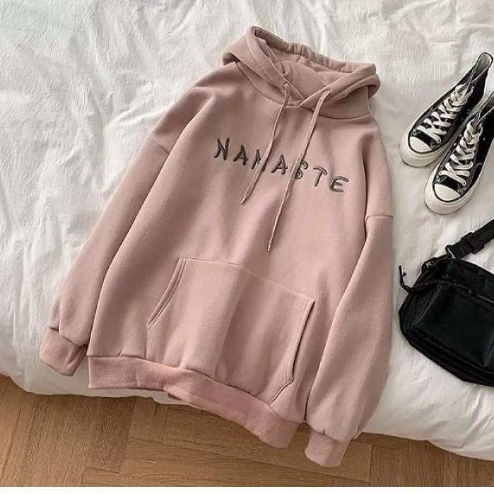 {GUB.14Jl22ᵁ} NAMASTE HOODIE - SWEATER HOODIE WANITA