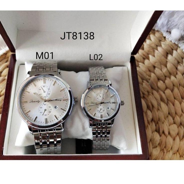 Obral Irit Jam Tangan Couple Kode 8138 Jims Honey